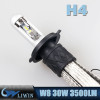 LVWON New Product Factory Led Car headlamp 30W 3500LM X4 Atv Headlight H4 W8 Led Bulb T10 For Car newest style led car logo door light