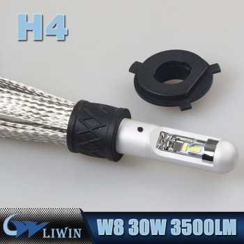 LVWON China Wholesale Auto Led Lights Waterproof IP67 Auto Light Kits X4 H4 High Low Led Car Bulb best sale led car door sill plate light