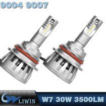 LVWON High Power 60W 7000LM LED 9004 9007 H4 H13 Car Headlight Manufacturer 6000K New Led Motorcycle Led Headlight hot car logos with names