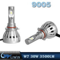 LVWON Car Head Light Led Light Flips Hb4 9005 Led Headlight L6 30W 3500LM H4 Led Motorcycle Bulb hot laser welcome light