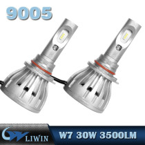 LVWON Super Bright High Power HB3 9005 LED Motorcycle Head Light Kit L6 30W 3500LM Headlamp hot car door welcome light