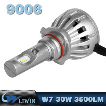 LVWON Headlights Kit With Led Chips High Bright Lens On The Chips Vehicle And Motorcycle Led Kits 9006 HB3 Porsch e Headlight wholesale alibaba car led ghost shadow light on promotion