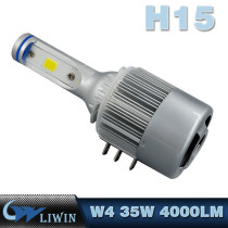 LVWON 36W 4000LM 6000K H1 H3 H4 H7 H15 Auto Lighting Car Lamp LED No Line 12V H16 Led Headlight hot selling 12v 5w car ghost shadow light