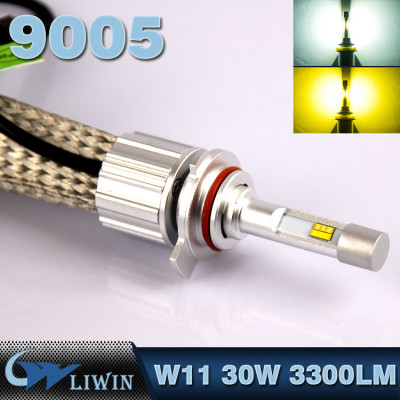 LVWON LED Car Headlight Bulbs Auto Headlamp 3300lm Lights 30W 3300LM Hid Projector Fog Light Factory sales ghost shadow lights