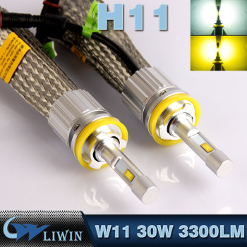 LVWON Best Auto Parts Hot Selling Led Headlight H11 Bulb Adapter Kit For 2008 Toyot a Sequoia Headlights famous led car brands logos