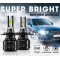 W19 Q5 led headlight car accessories light lamp kit H4 H7 H11 white led car headlight kit