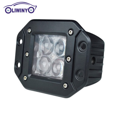 liwiny 10-30v led light bar cover 16w 4d driving lights ip67 Auto accessory Led Work Light