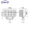 liwiny 10-30v rechargeable led magnetic work light 4.5 inch 24w atv led work light
