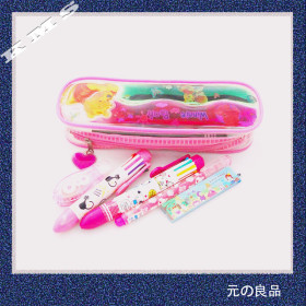 fancy kids stationery promotion gifts pencil and ruler and eraser