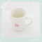 High Quality White Handle Porcelain Ceramic Cups drinkware