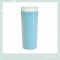 Safe transperant plastic water bottle with lid drinkingware