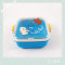 hot sale kids lunch box plastic with spoon safe and eco-friendly