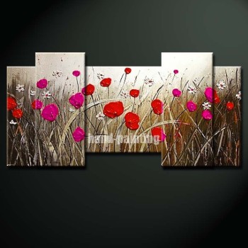 100% handmade simple decoration canvas art oil painting American style