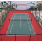 Tennis court flooring