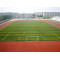 running track with strewing granules