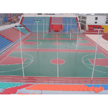 PU outdoor & indoor basketball court