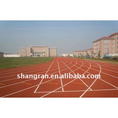 material for plastic running track