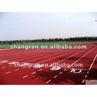 synthetic running track