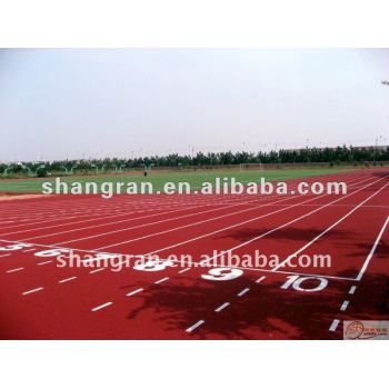 synthetic running track