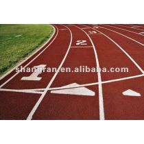 running track material constrantion in sport field