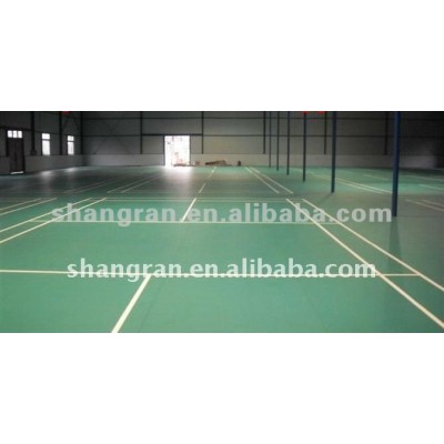 outdoor ball badminton court