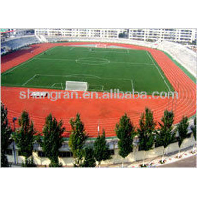 rubber running track material