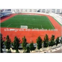 Mixed running track (rubber)