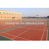 synthetic tennis court flooring