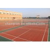 Artificial tennis court
