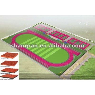 hot! all weather running track surface
