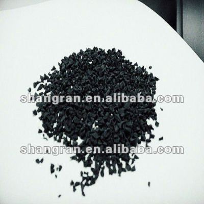 Black SBR rubber granules