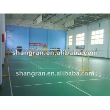 badminton court material