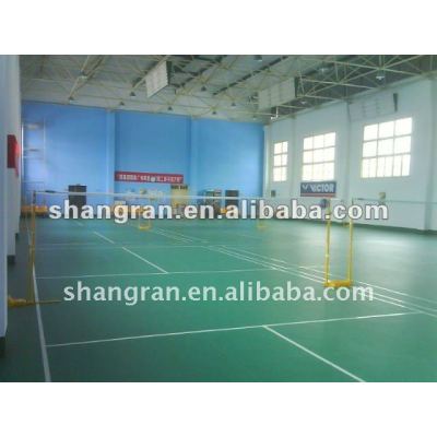 badminton court material