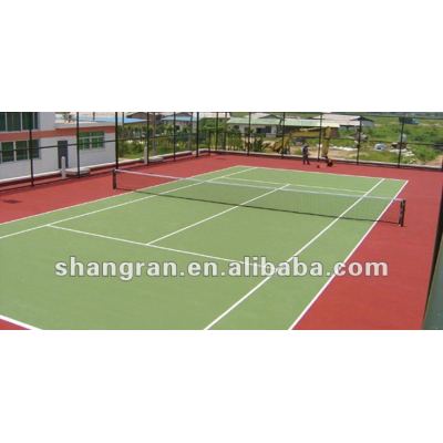 PU rubber sports coutr