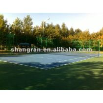 PU court tennis court