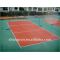 synthetic grass badminton court