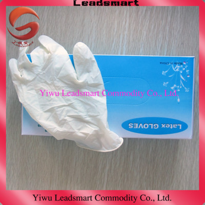 Disposable latex examination gloves Malaysia for medical using