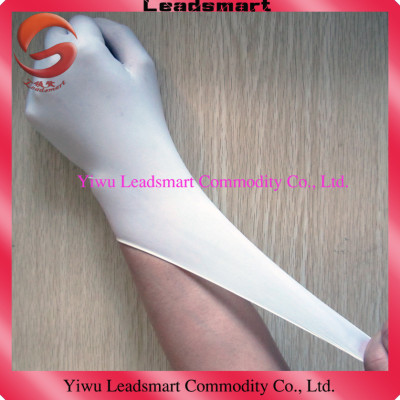 100%nature disposable latex gloves with CE and ISO