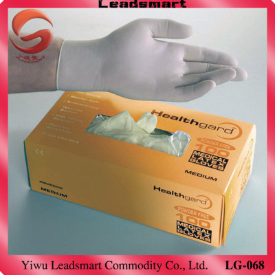 Disposable non sterile latex gloves wholesale for food grade
