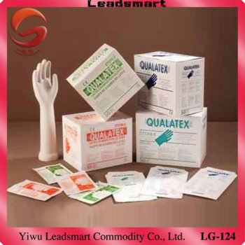 Examination disposable latex working glove in favourable price