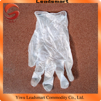 Exporting vinyl disposable hand gloves with CE and ISO