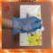 100pcs/box disposable clear vinyl gloves with powdered