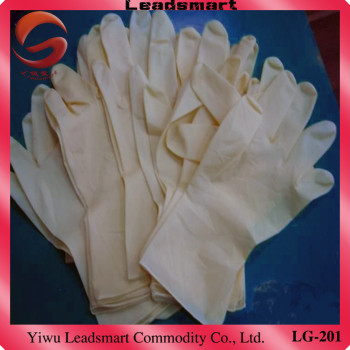 Textured Powdered Disposable  gloves latex examination supplier