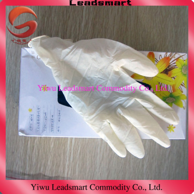 Textured Powdered latex kitchen gloves supplier