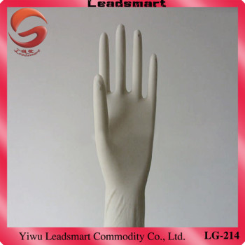 Textured Powdered latex flock lined gloves supplier