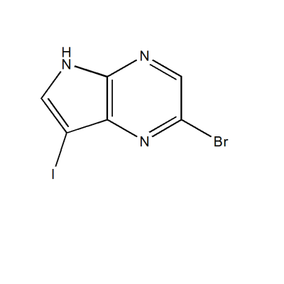 5-Bromo-3-iodo-4,7-diazaindole