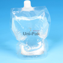 Reclosable cosmetics liquid bag