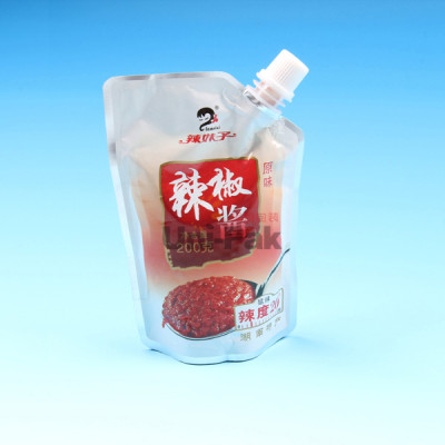 300ml stand up pouch with spout