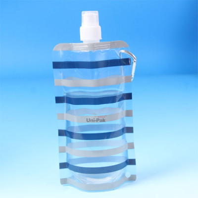 Adults drinking water bag