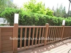 Alta qualidade da madeira/bambu esgrima wpc composto de esgrima
